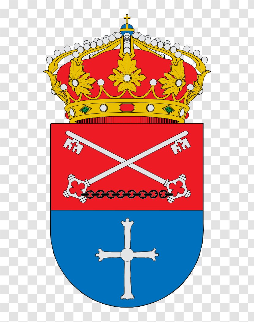 Ribadeo Monforte De Lemos Escutcheon Coat Of Arms Crown - Heraldry Transparent PNG