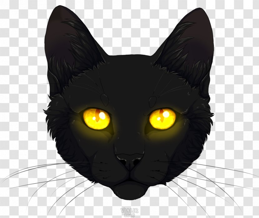 Kitten DeviantArt Domestic Short-haired Cat Whiskers - Digital Art - Black Head Transparent PNG