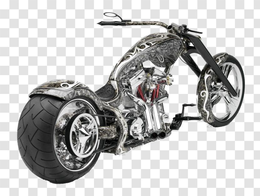 Custom Motorcycle Chopper Accessories Car Transparent PNG