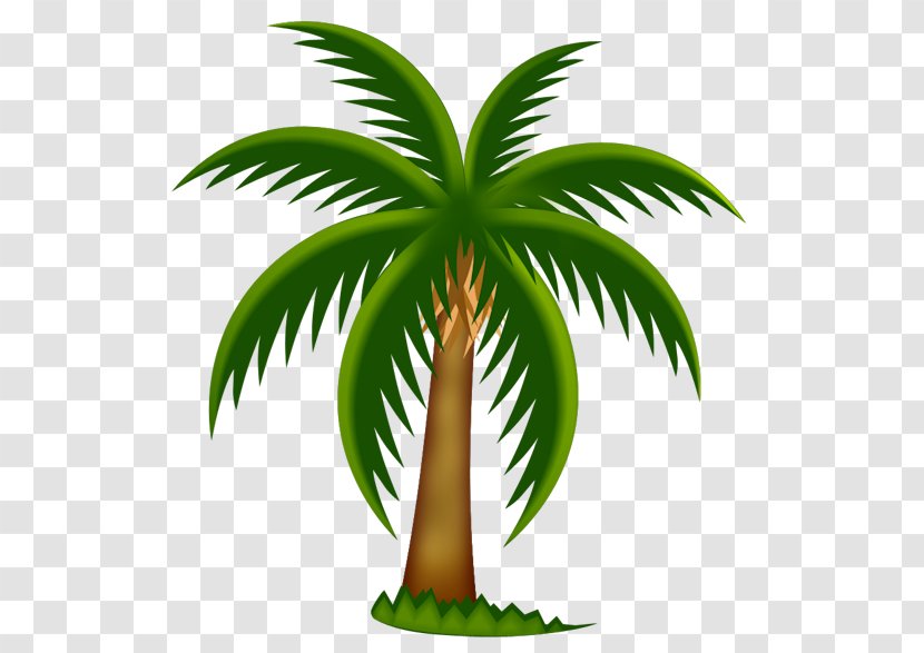 Palm Trees Date Clip Art - Tree - Painted Clipart Transparent PNG