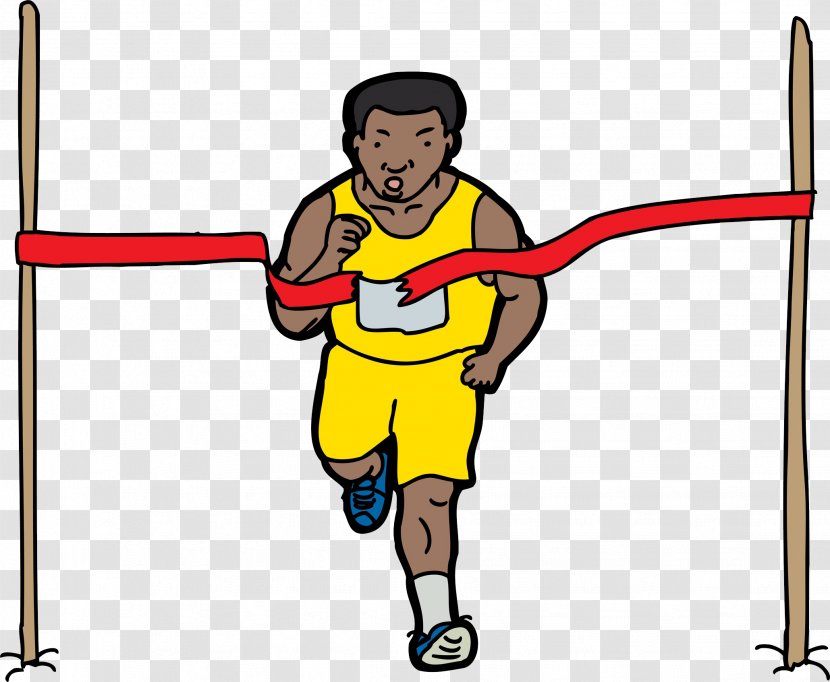 Finish Line, Inc. Stock Photography Illustration Clip Art - Drawing - Player Who Arrives At The Line Transparent PNG