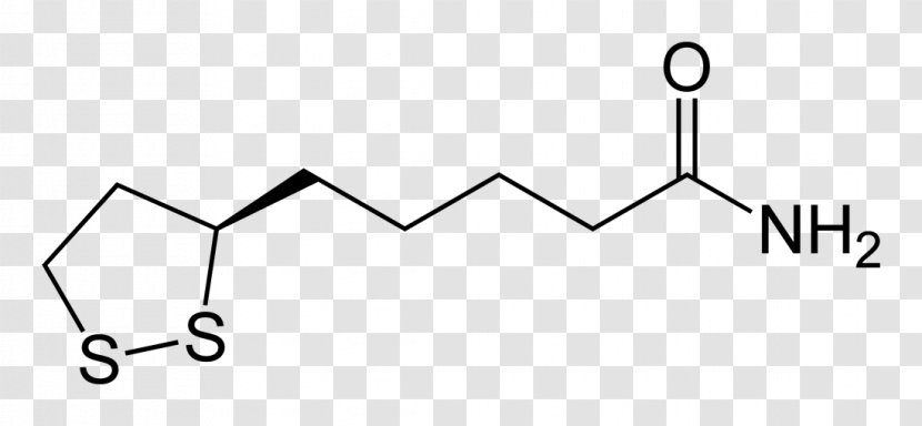 Dihydrolipoamide Dehydrogenase Lipoic Acid Cofactor Pyruvate Complex - Lipoamide - Monochrome Transparent PNG