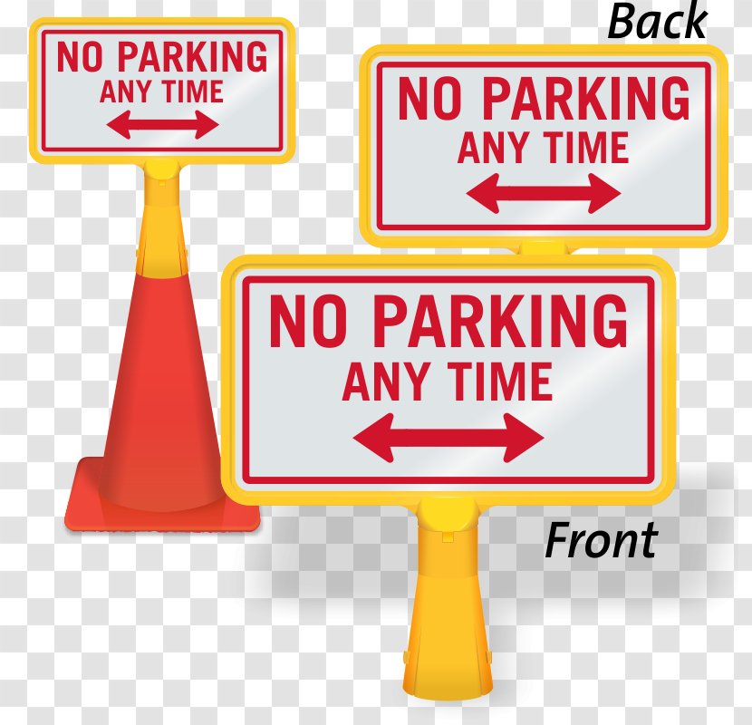 Traffic Sign Parking Violation Car Park Sidewalk - Logo - Area Transparent PNG
