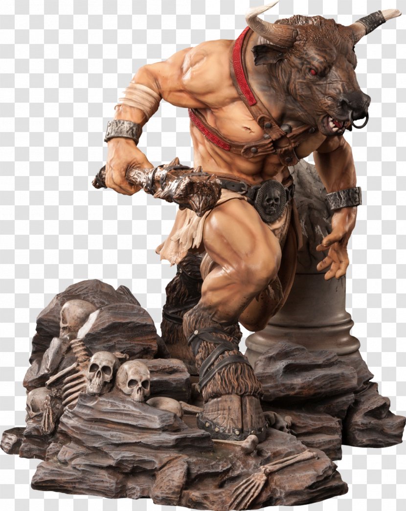 Conan The Barbarian Thor Crete Hulk Minotaur - Sideshow Collectibles - God Of War Transparent PNG