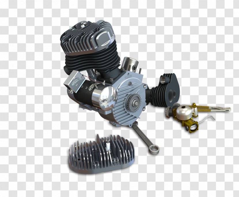 Four-stroke Engine SolidWorks Car - Skateboard Transparent PNG