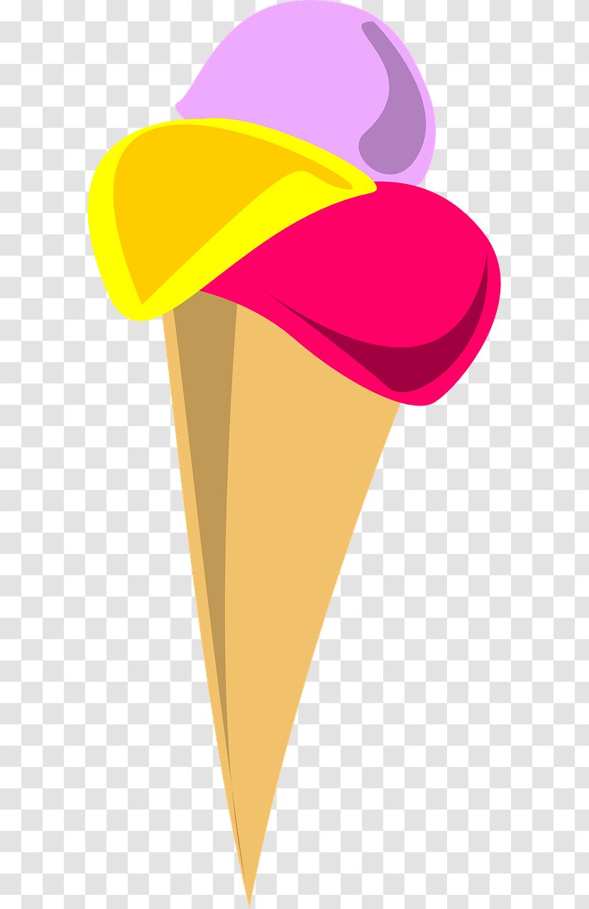 Ice Cream Cones Clip Art - Public Domain - Icicles Transparent PNG