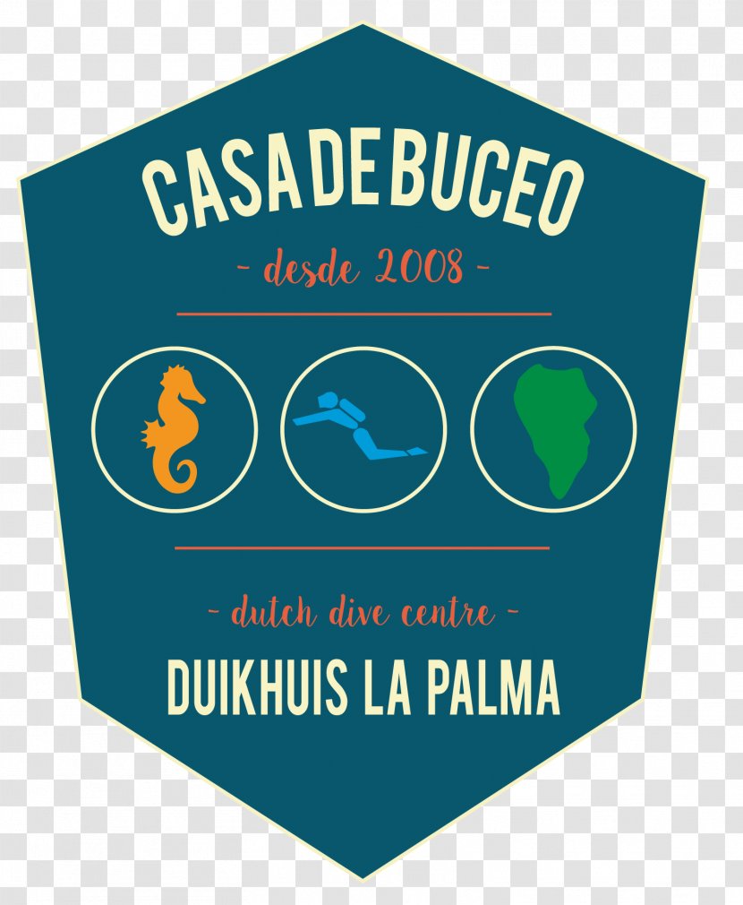 Casa De Buceo - Logo - Duikhuis La Palma Los Cancajos Scuba Diving Underwater SnorkelingMoana Dive Center In Tenerife Transparent PNG