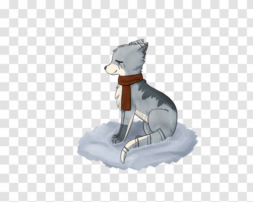 Canidae Dog Mammal Figurine - Snowing Day Transparent PNG