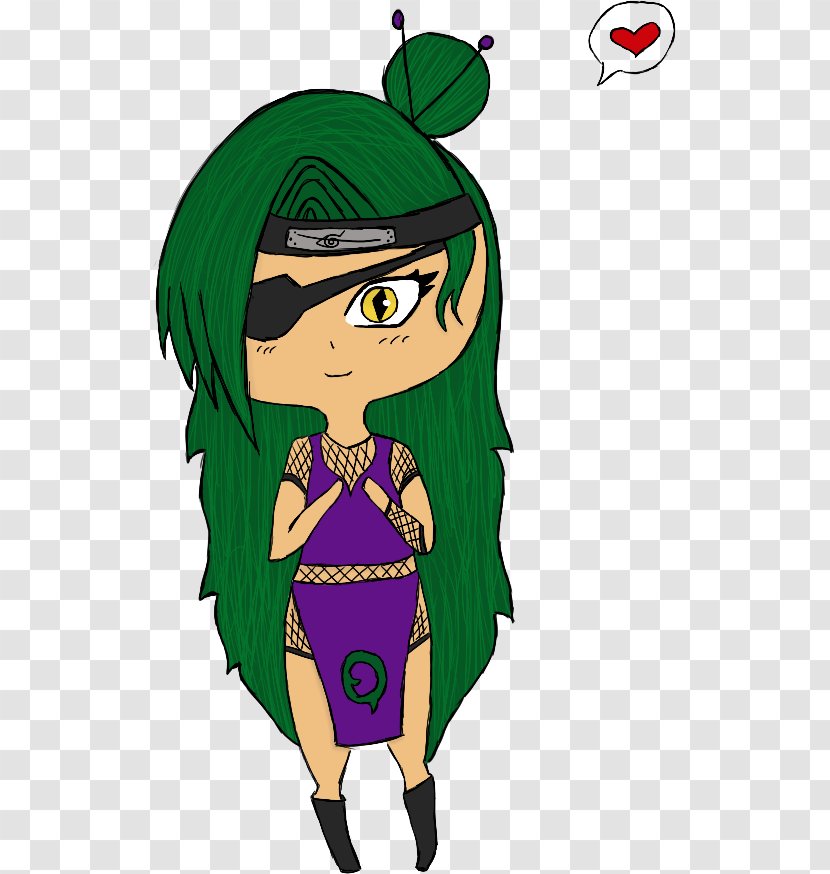 Black Hair Green Headgear Homo Sapiens - Cartoon Transparent PNG