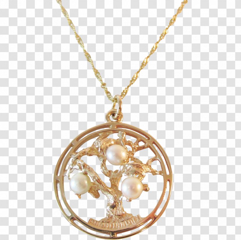 Locket Necklace Pearl Charm Bracelet Charms & Pendants - Sterling Silver Transparent PNG
