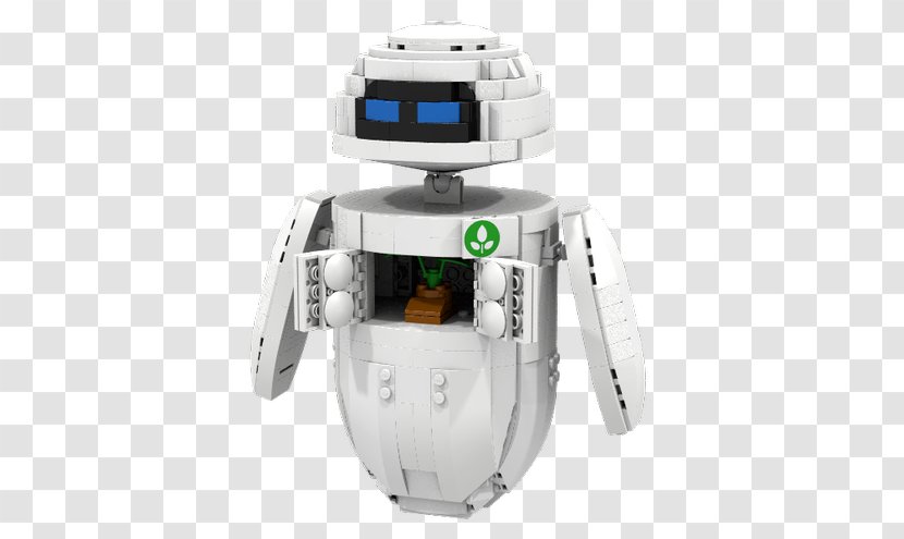 EVE Lego Ideas Pixar Minifigure - Hardware - Wall E Transparent PNG