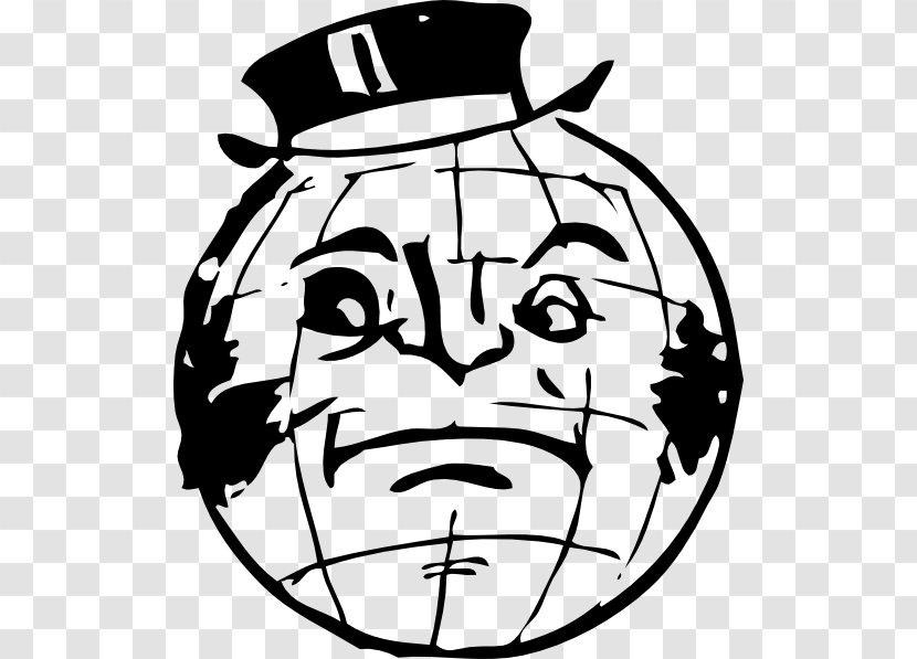 Globe World Earth Clip Art - Artwork - Mutton Chops Transparent PNG