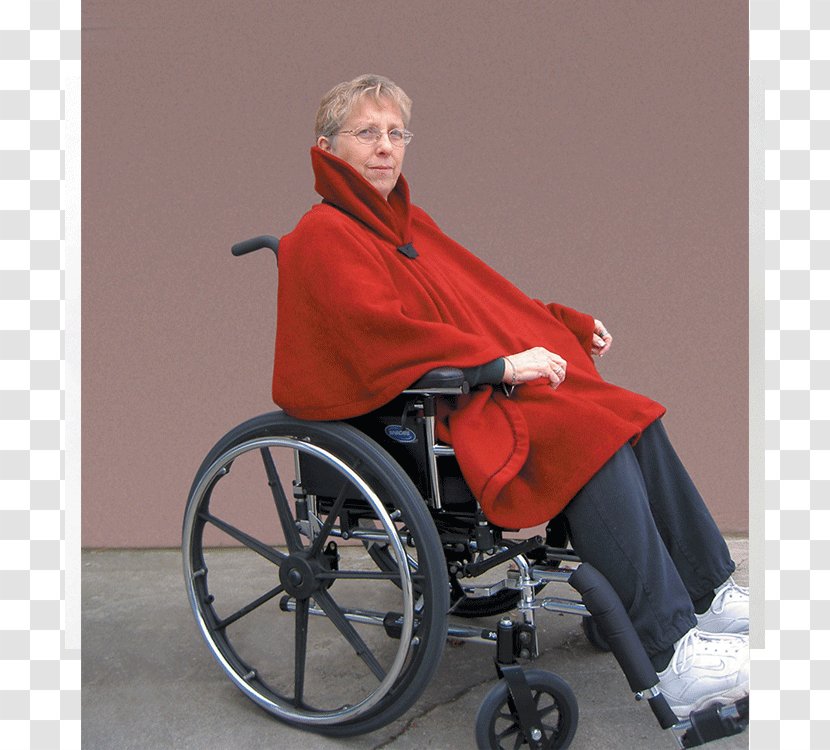 Motorized Wheelchair Rollaattori Indy Mobility Aid - Poncho - Big Shawl Transparent PNG