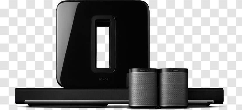 Play:1 Home Theater Systems Sonos PLAYBAR 5.1 Surround Sound - Gadget Transparent PNG