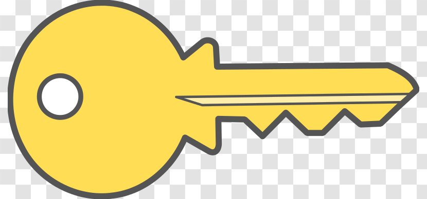 Key Free Content Clip Art - Area - Yellow Transparent PNG