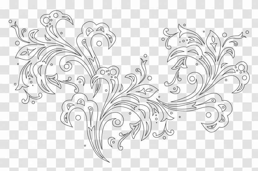 Ornament Drawing Visual Arts - Line Art - Typography Transparent PNG