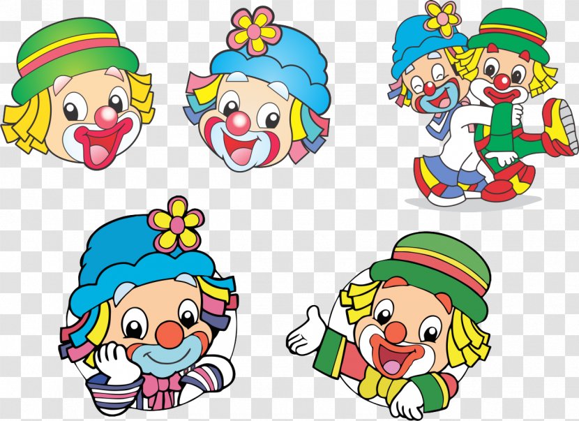 Clown Circus Clip Art - Decoupage Transparent PNG