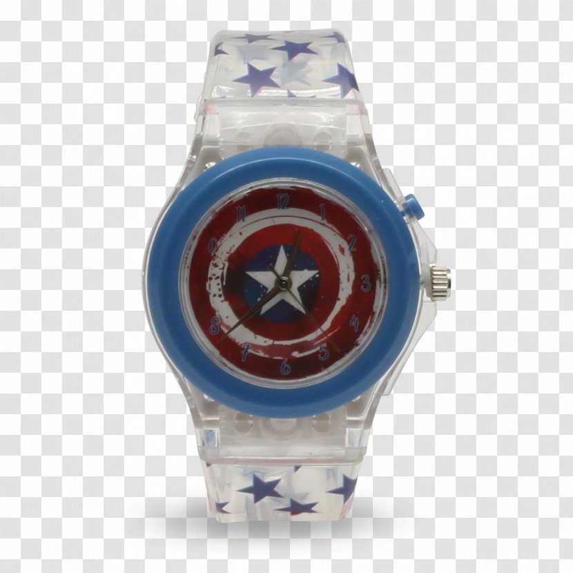 Watch Strap Captain America Clothing Accessories Clock - Minnie Mouse Transparent PNG