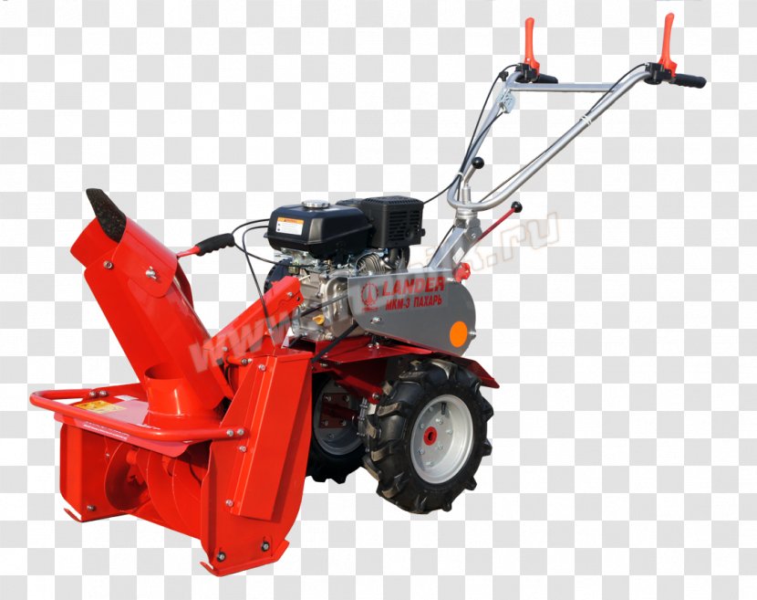 Two-wheel Tractor Winter Service Vehicle Snow Removal Mower Blowers - Agricultural Machinery - Slander Transparent PNG