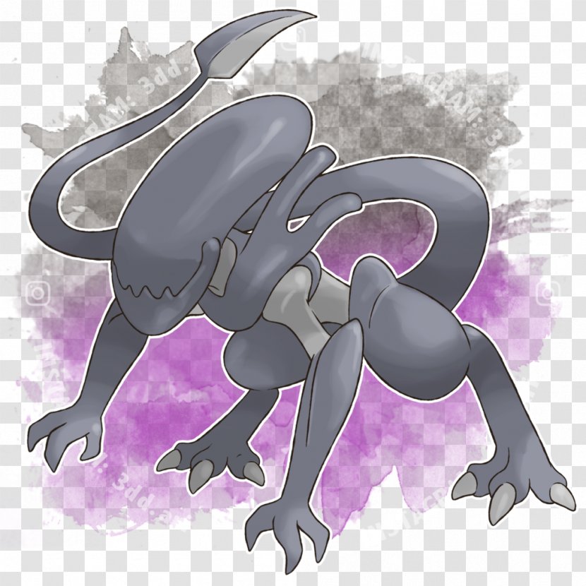 Alien Godzilla Pokémon Art - Concept Transparent PNG