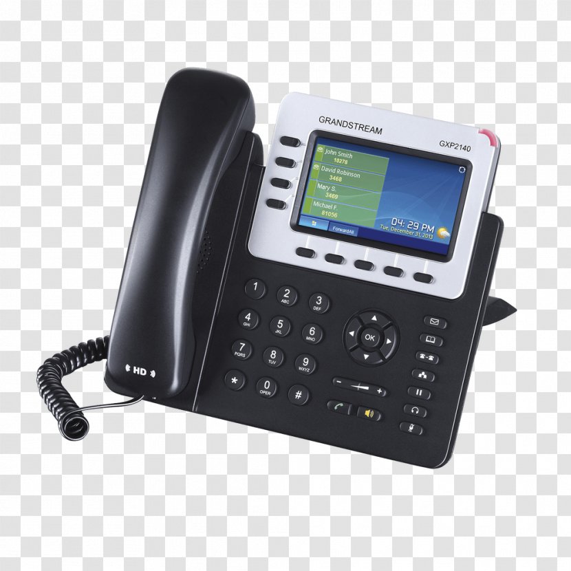 Grandstream Networks VoIP Phone GXP2140 Telephone Voice Over IP - Voip - Gxp2160 Transparent PNG