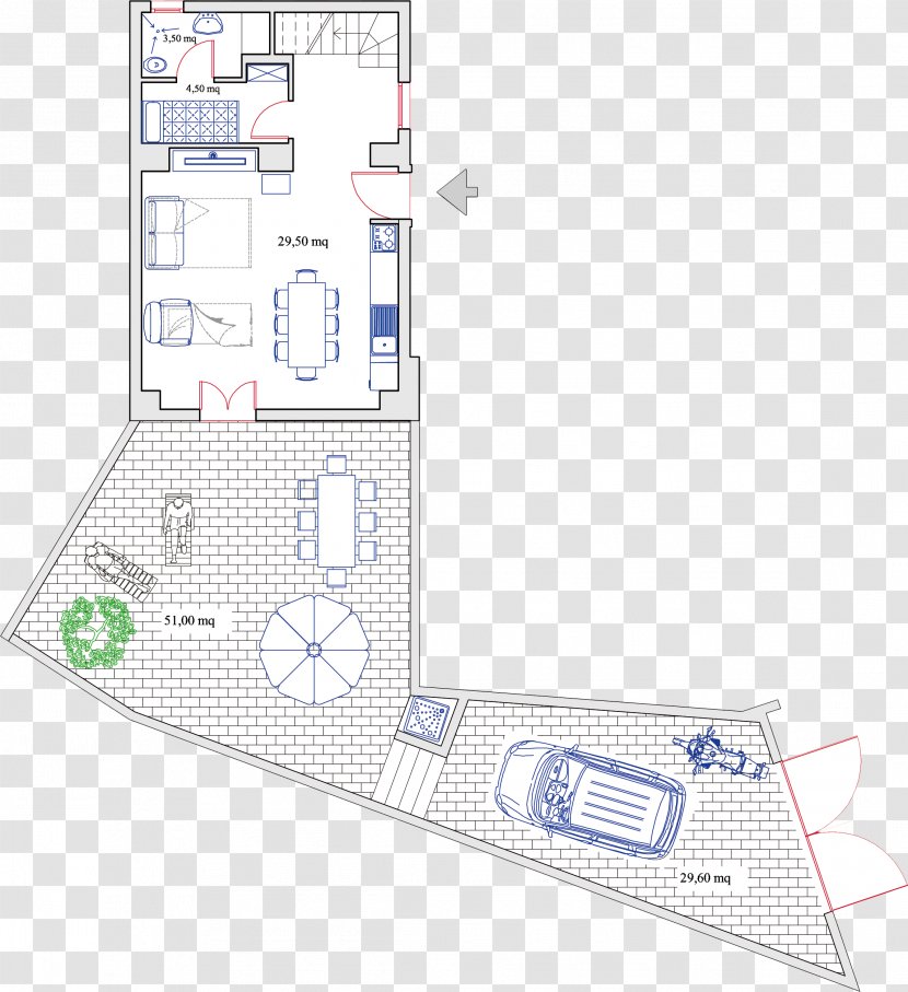 Floor Plan Line - Design Transparent PNG