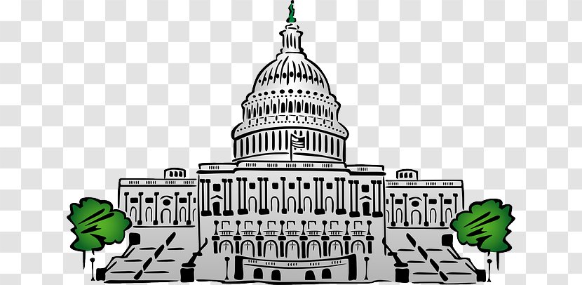 United States Capitol Dome Texas State Wisconsin Kansas - White House Transparent PNG