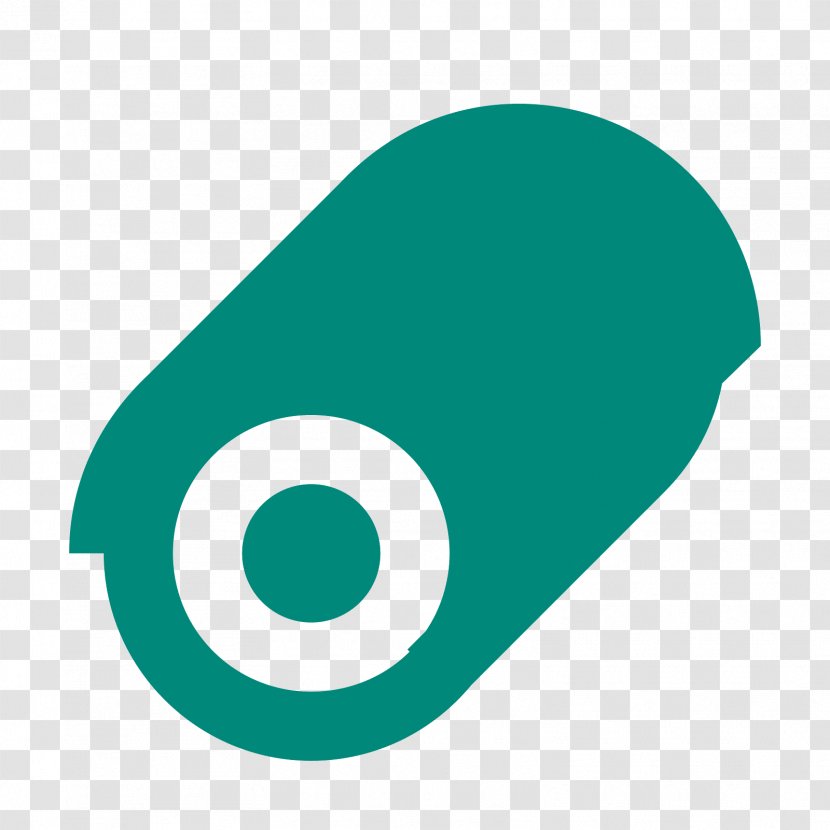 Teal Turquoise Green Logo - Bullet Transparent PNG