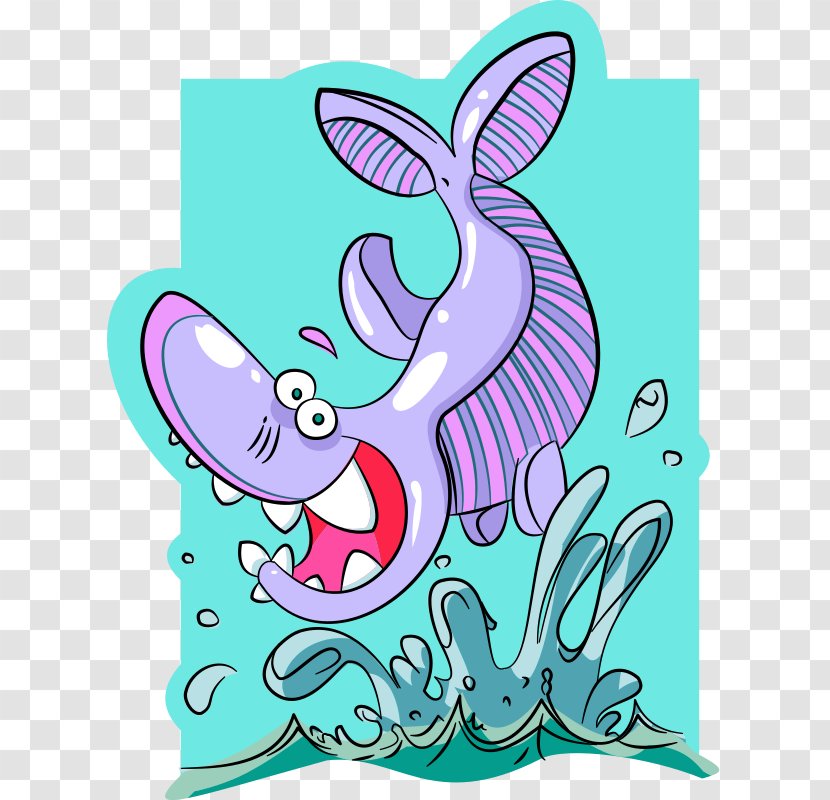 Shark Cartoon Free Content Clip Art - Easter Bunny - Yeah Cliparts Transparent PNG