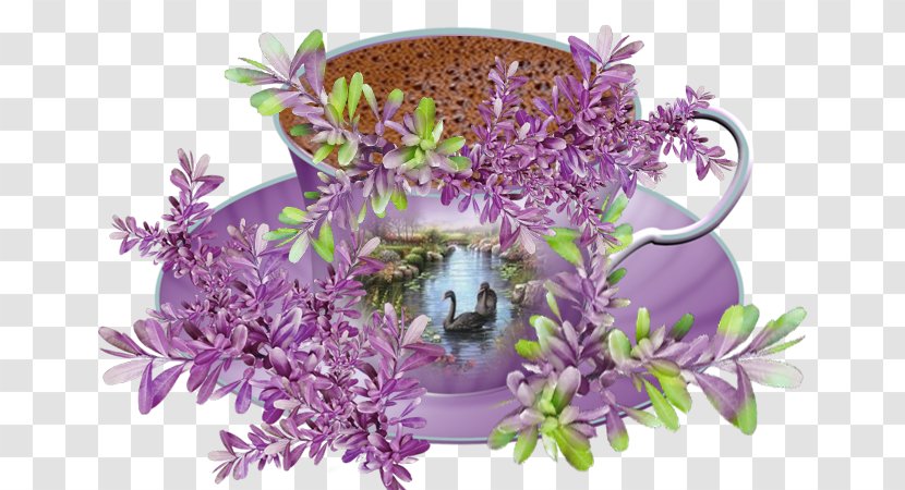 Cup Floral Design Clip Art Transparent PNG