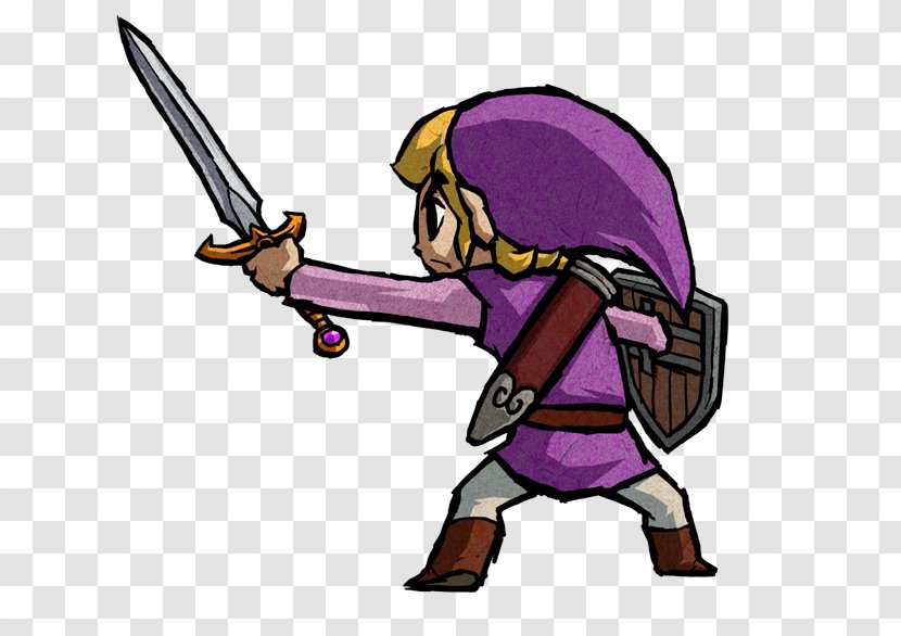 The Legend Of Zelda: Four Swords Adventures A Link To Past And Zelda II: Adventure GameCube - Purple Transparent PNG