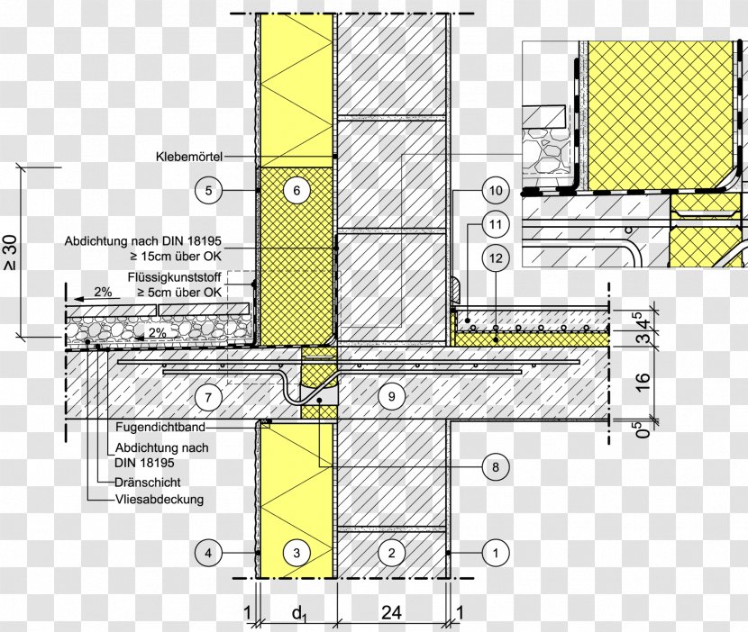 Exterior Insulation Finishing System Itsourtree.com Balcony Technical Drawing Building - Uss Transparent PNG