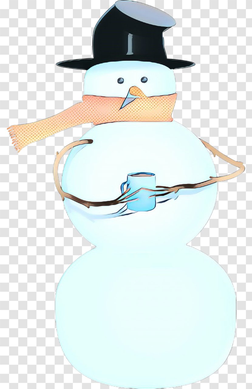 Snowman - Pop Art - Cartoon Transparent PNG