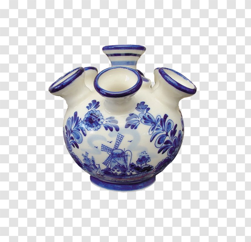 Porcelain Ceramic Pottery Tableware Vase - Blue And White Transparent PNG