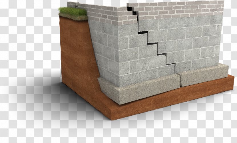 Wall Basement Soil Foundation Building - Material - Crack Transparent PNG