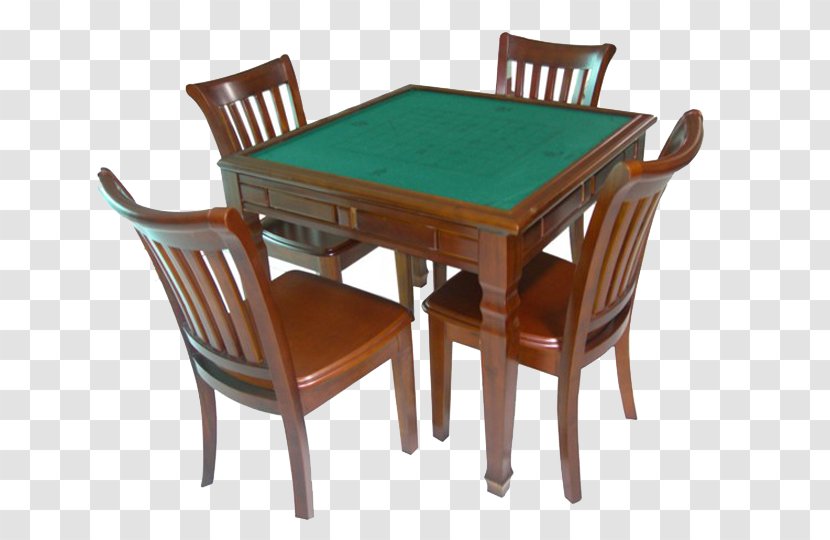 Mahjong Tabletop Game U53f0u6e7eu9ebbu5c06 - Outdoor Table - Simple Wood Transparent PNG