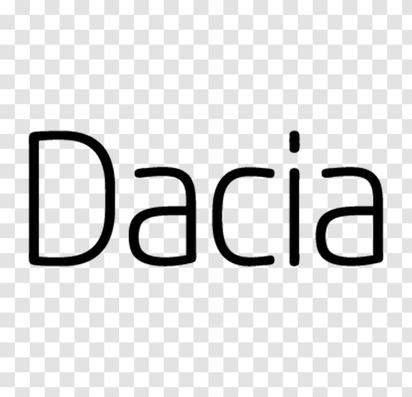 Typeface Character Font Family Logo - Dacia Transparent PNG
