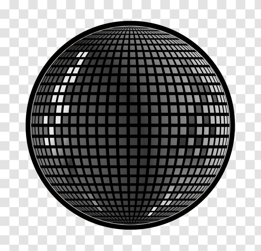 1970s Disco Ball - Flower - Light Pattern Transparent PNG