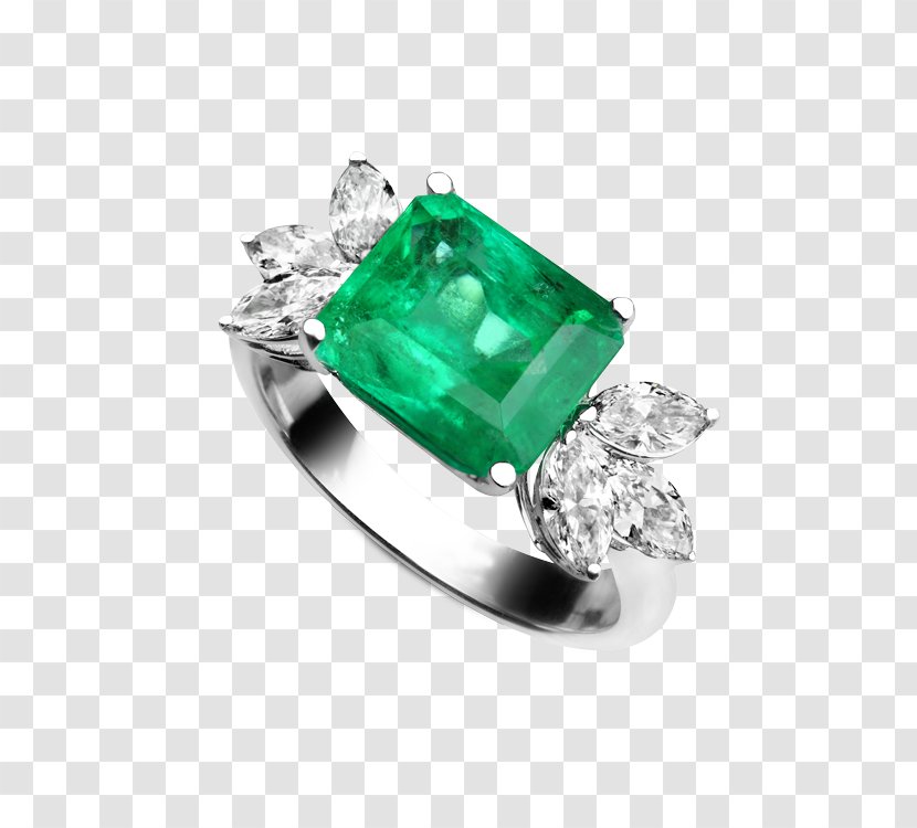Emerald Body Jewellery Diamond - Jewelry - Gem Transparent PNG
