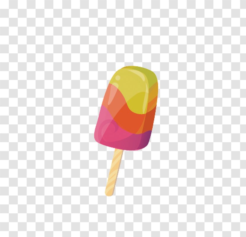 Yellow Confectionery - Ice Cream Vector Transparent PNG