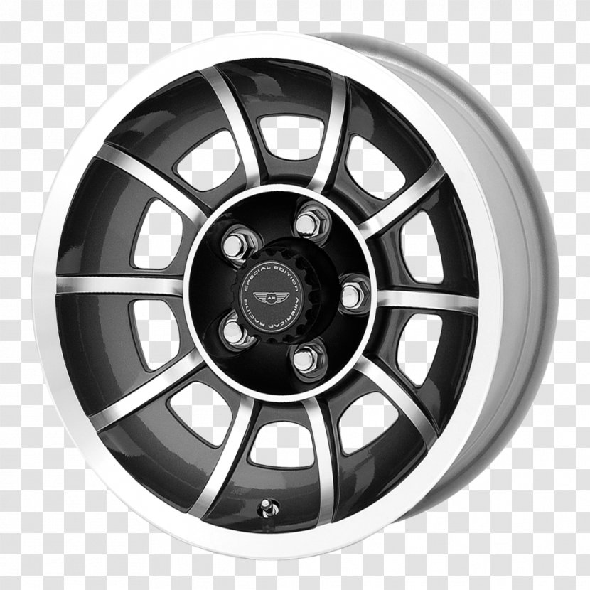 Car American Racing Rim Wheel Tire - Sizing Transparent PNG