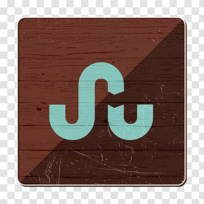 Gloss Icon Media Social - Wood Rectangle Transparent PNG