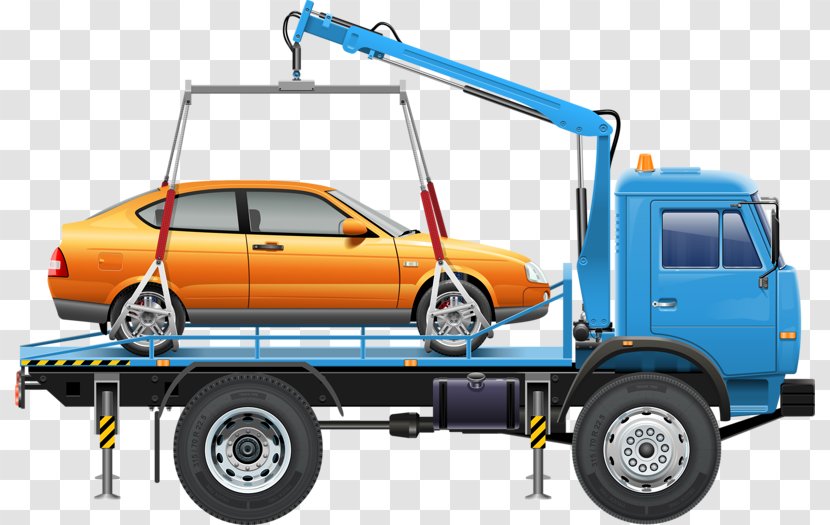 Tow Truck Winch Royalty-free Illustration - Model Car - And Transparent PNG