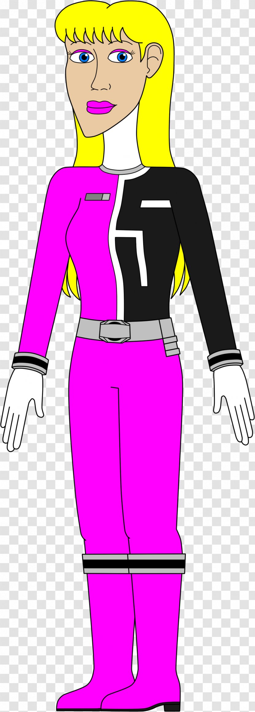 Kimberly Hart DeviantArt Female - Tree - Pink Ranger Transparent PNG