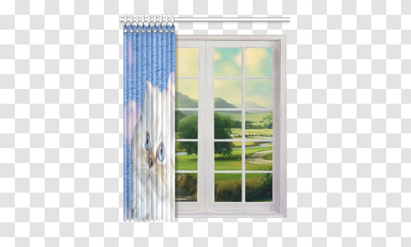 Window Treatment Curtain Blinds & Shades Box - Building Transparent PNG