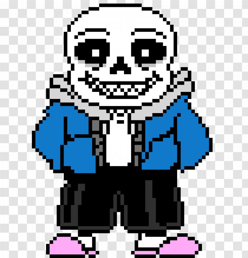 Undertale Sans. Sprite Pixel Art Transparent PNG