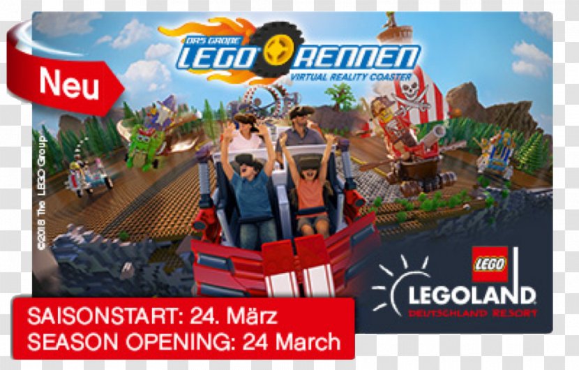 Legoland Deutschland Resort Holiday Park, Germany Universal Studios Hollywood Amusement Park - Lego Transparent PNG