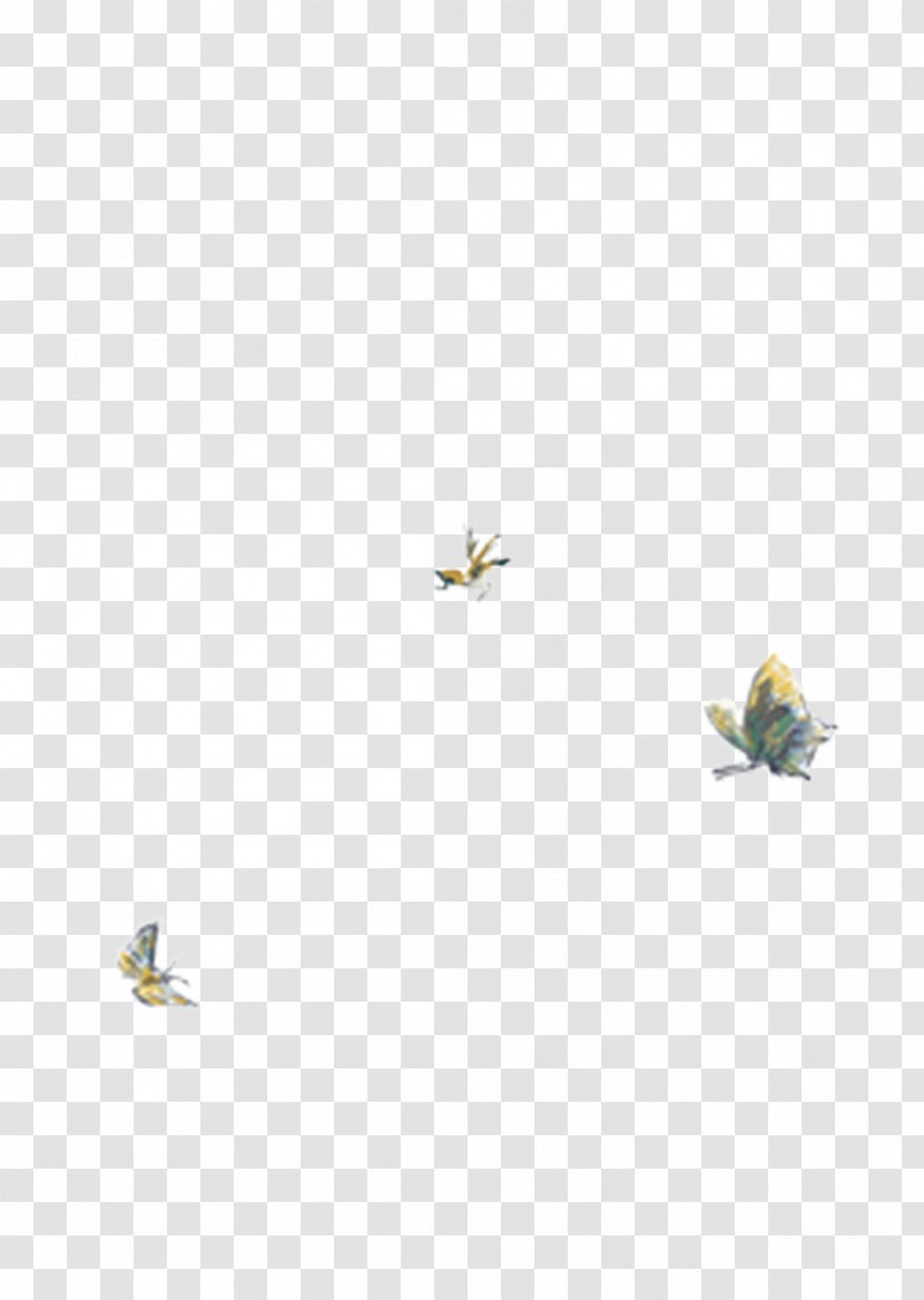 Butterfly Ink - Flying Butterflies Transparent PNG