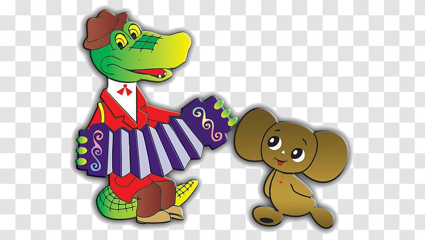 Gena The Crocodile Cheburashka Gene And His Friends: A Story Birthday Holiday - Vertebrate Transparent PNG