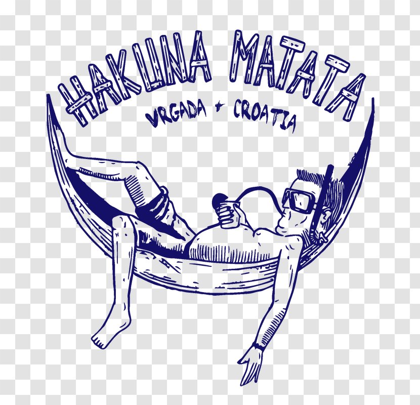 Hakuna Matata Vrgada Human Behavior Organism Clip Art - Pine Clipart Transparent PNG